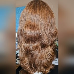 Real Human Hair - Shoulder Length Wig w/ Front Lace